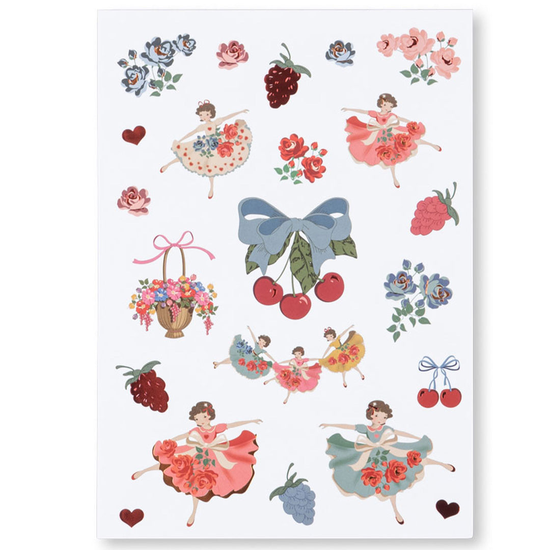 konges sløjd stickers - pink - 200st | KS102871-PINK | 1