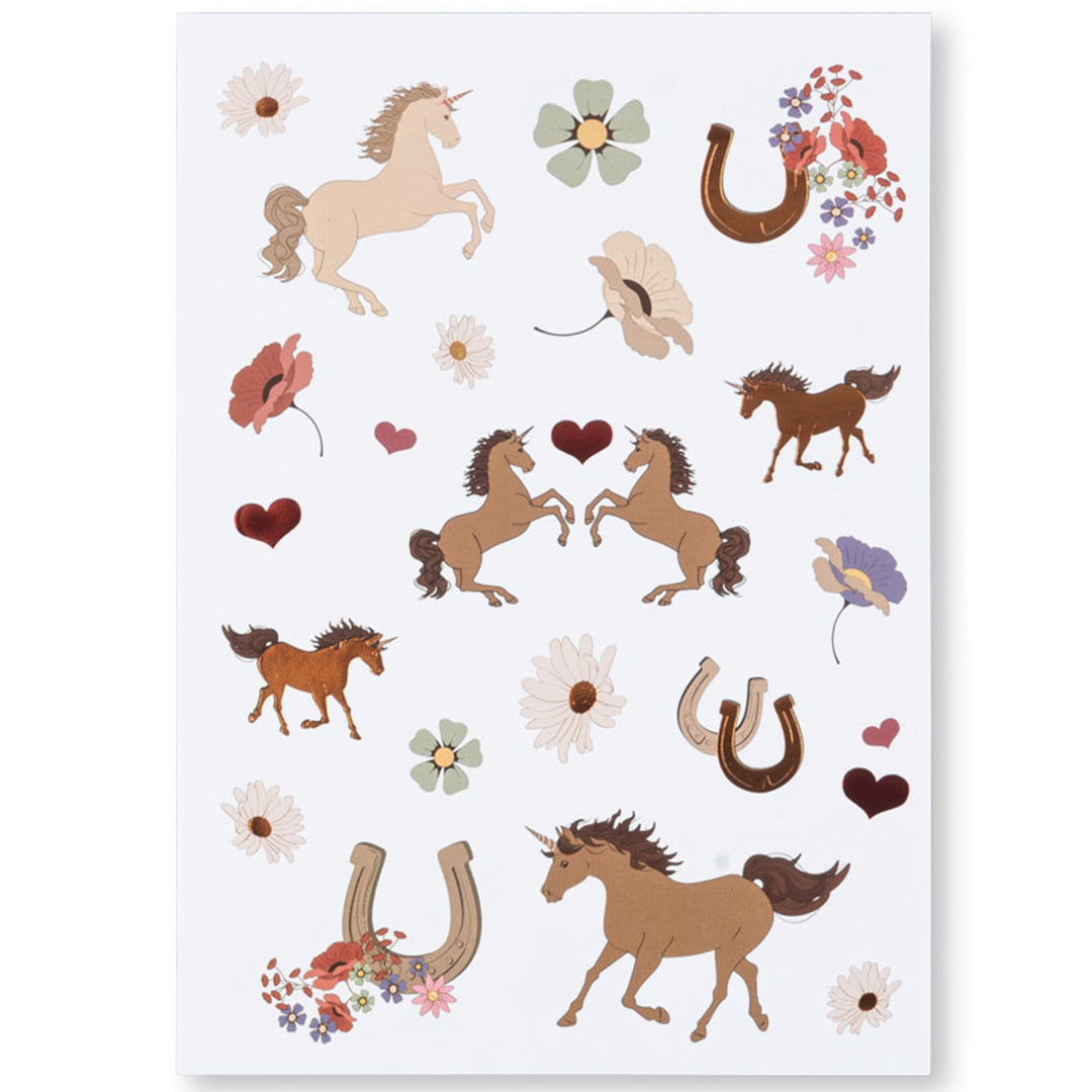 konges sløjd stickers - pink - 200st | KS102871-PINK | 3