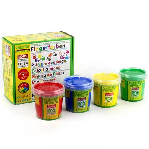 ökonorm vingerverf  4 kleuren - set a | 79601 | 0