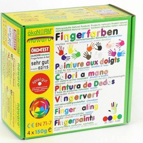 ökonorm vingerverf  4 kleuren - set a | 79601 | 1