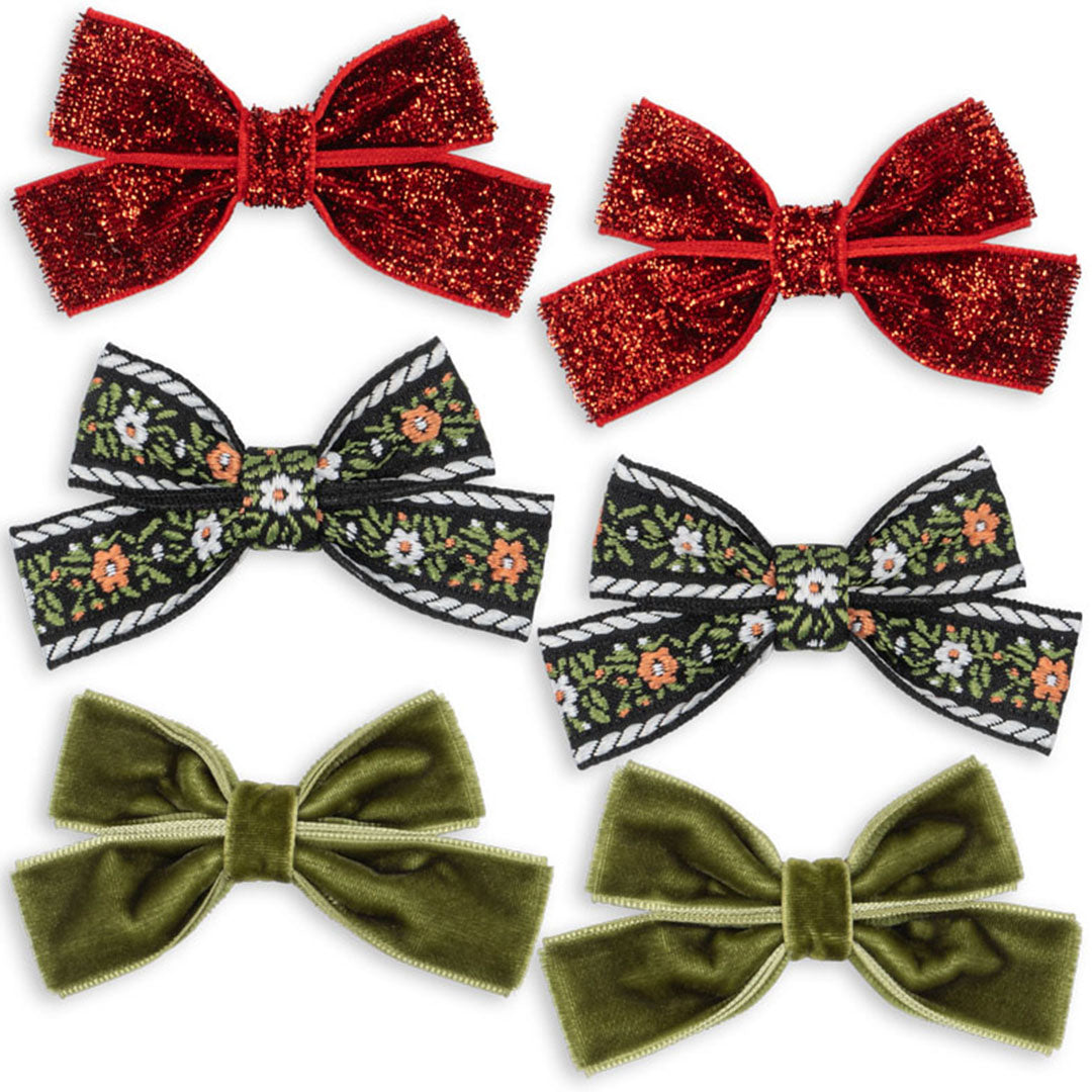 ks104188 | konges sløjd haarclips micki bow - 6st | 1