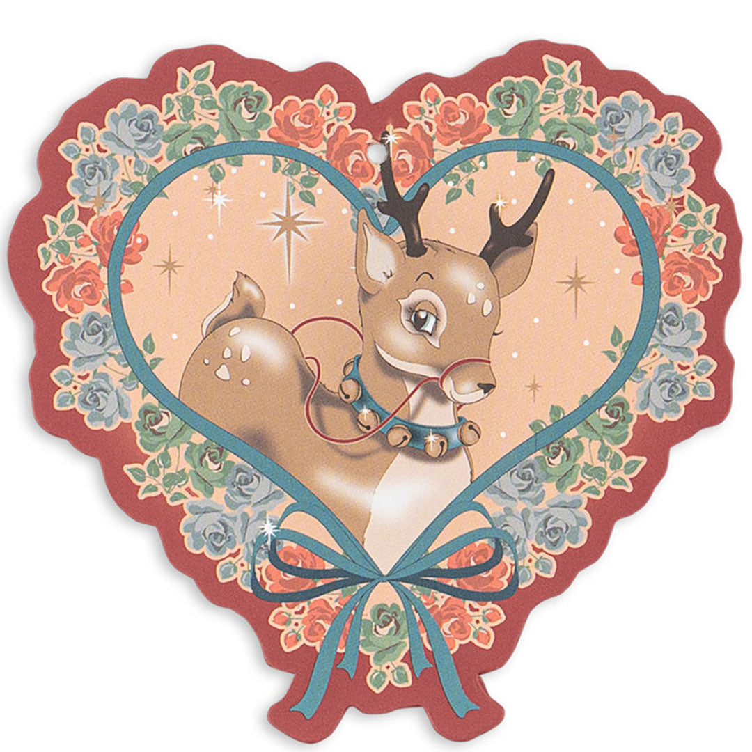ks104258|  konges sløjd cadeaulabels kerst - deer diary - teddy - 12st | 2