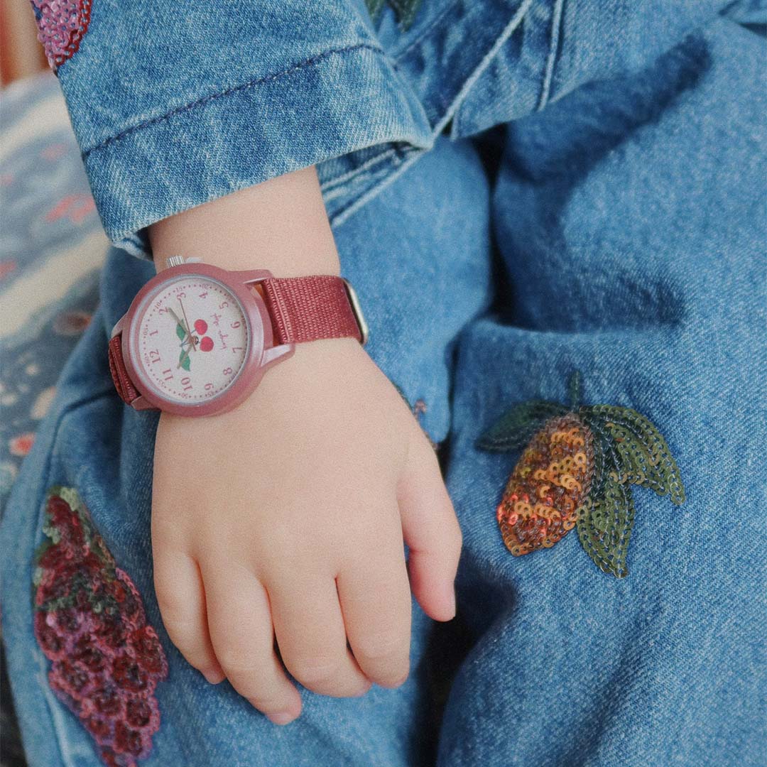 ks104329 | konges sløjd kinderhorloge - cherry | 3