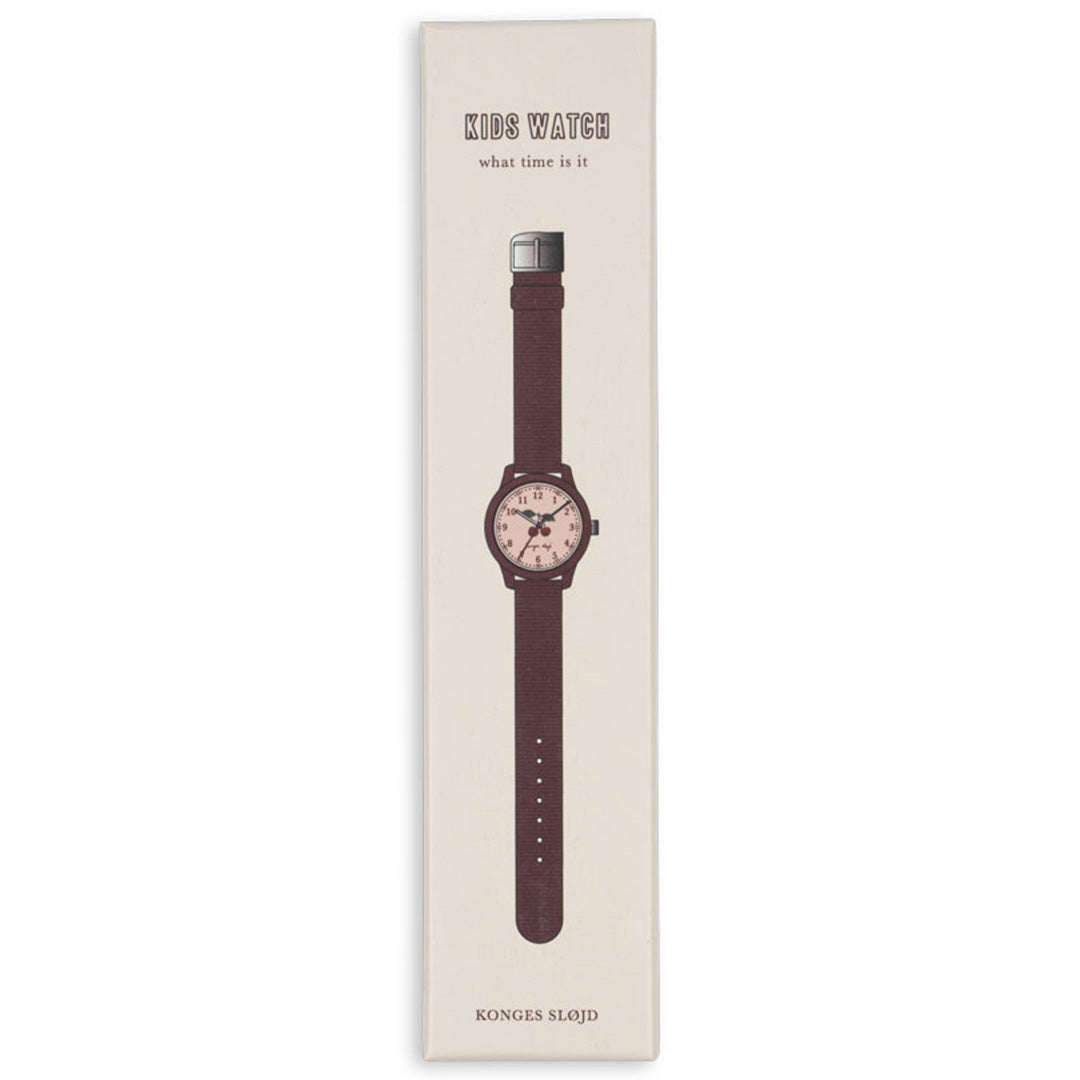 ks104329 | konges sløjd kinderhorloge - cherry | 4