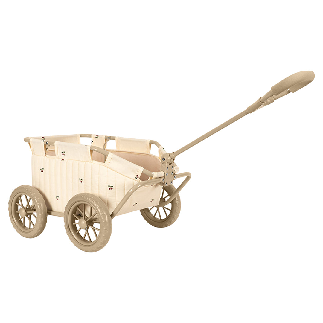 konges sløjd poppentrekwagen - cherry | KS106058-P00005 | 3