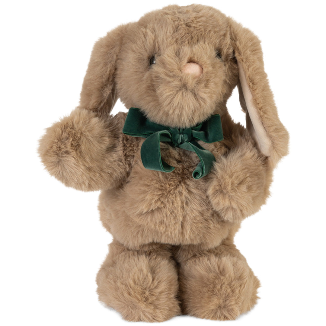 konges sløjd interactieve knuffelkonijn - off white - 30 cm