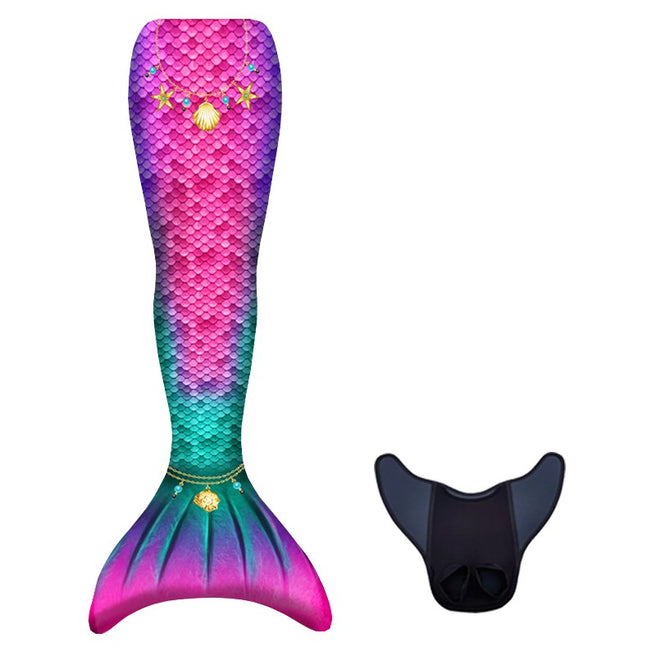 kuaki mermaids zeemeerminstaart - star - XS