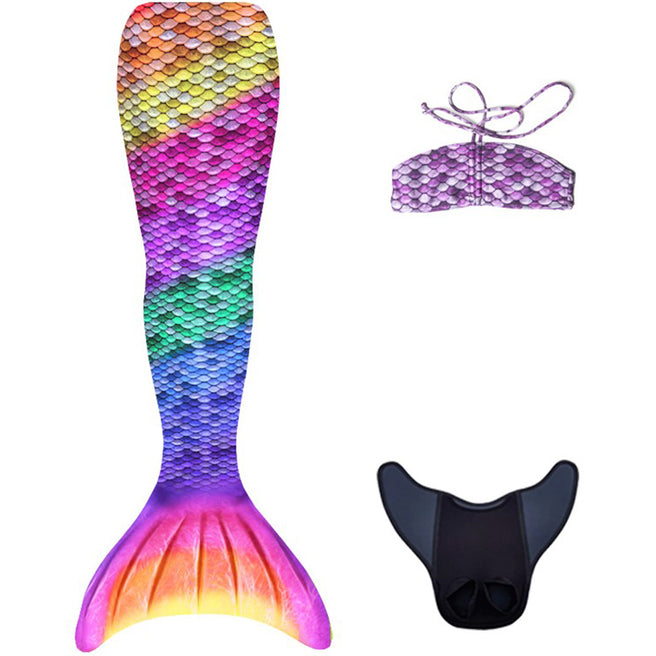 kuaki mermaids zeemeerminstaart set - regenboog | 5740529/5740513 |