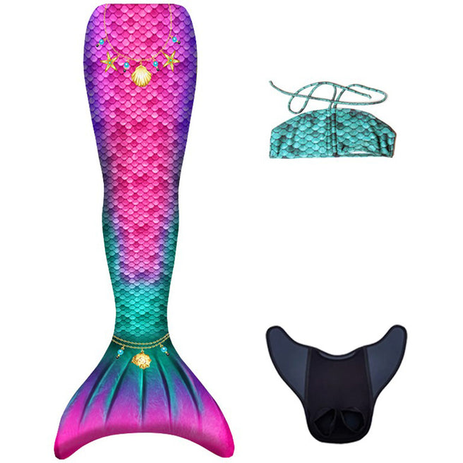 kuaki mermaids zeemeerminstaart set - star - XS | 5740736 | 