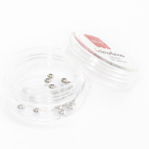 la petite épicerie kralendoosje met 20 heishi kralenverdelers - 3 mm - platinum  | 178075 | 3