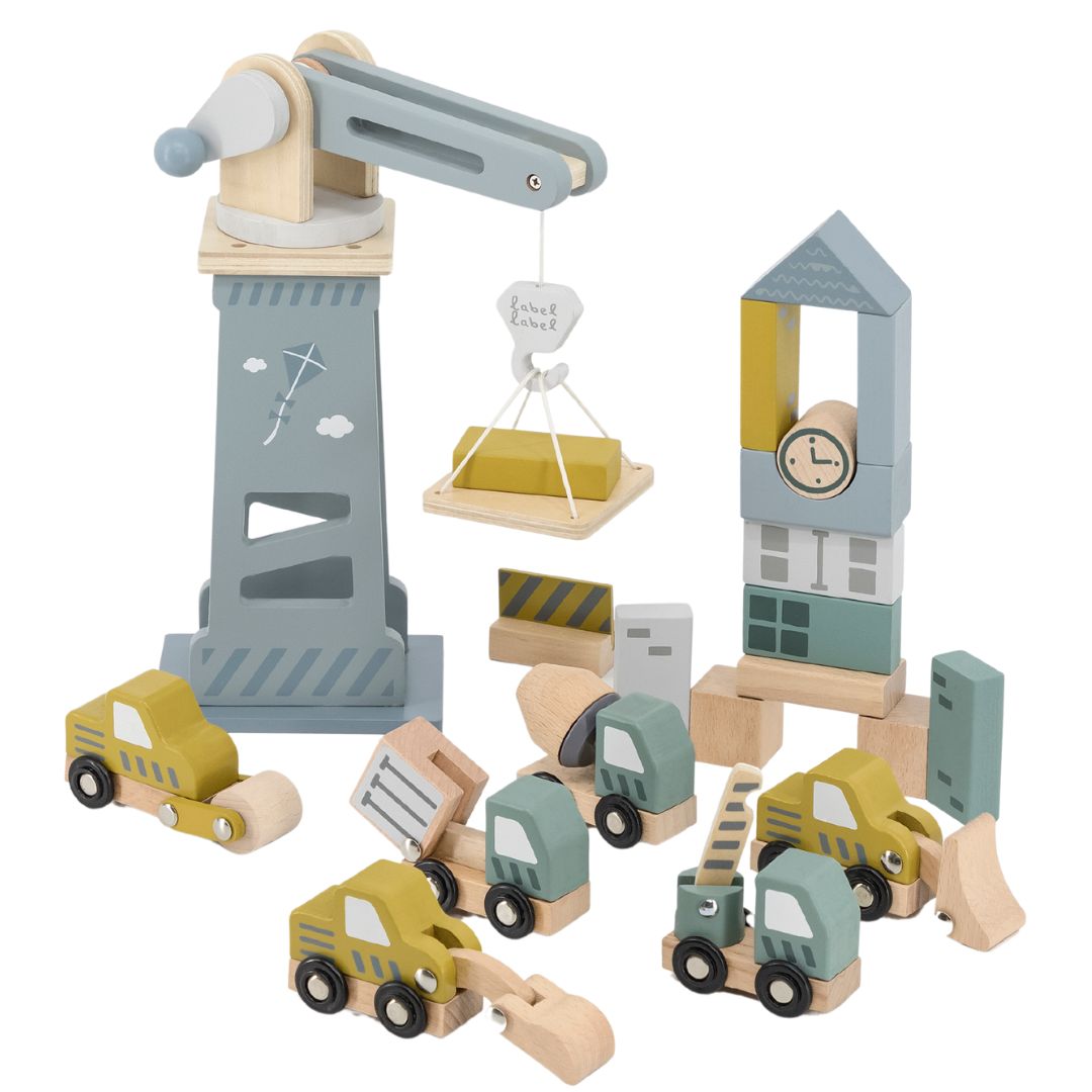 label label bouwset construction site | LLWT-25200 | 0