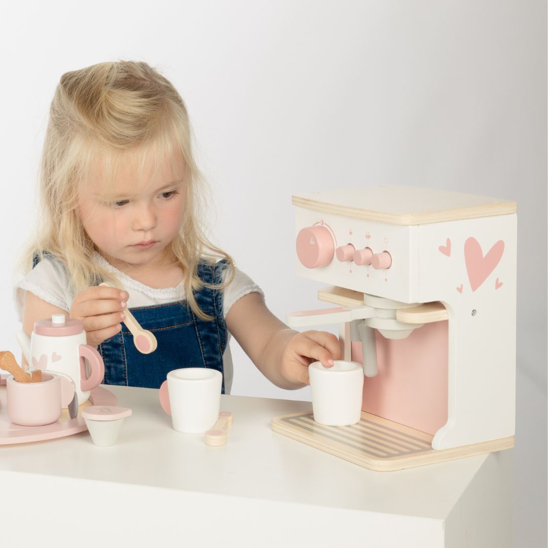 label label espresso machine pink - 10-delig | LLWT-24883 | 1