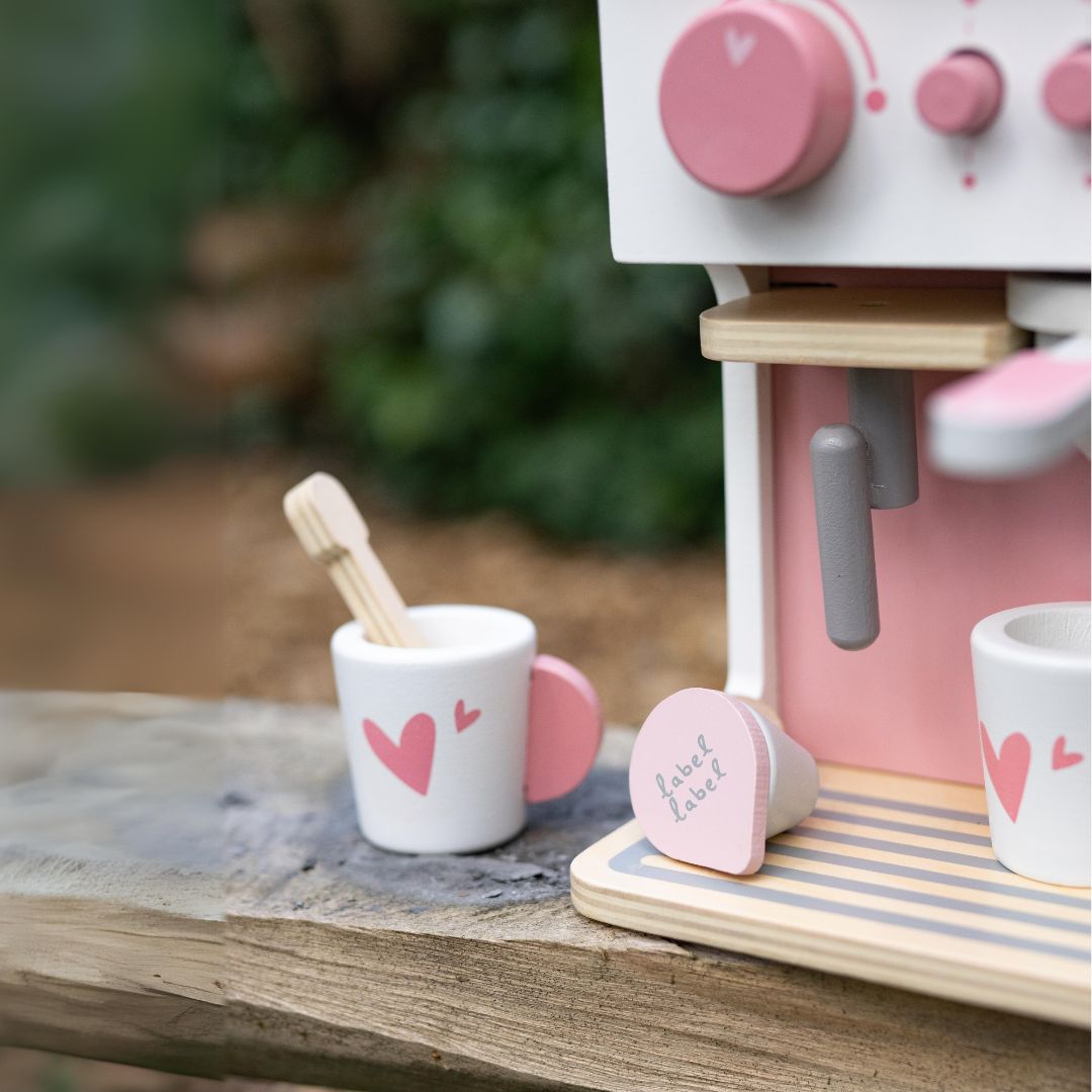 label label espresso machine pink - 10-delig | LLWT-24883 | 3