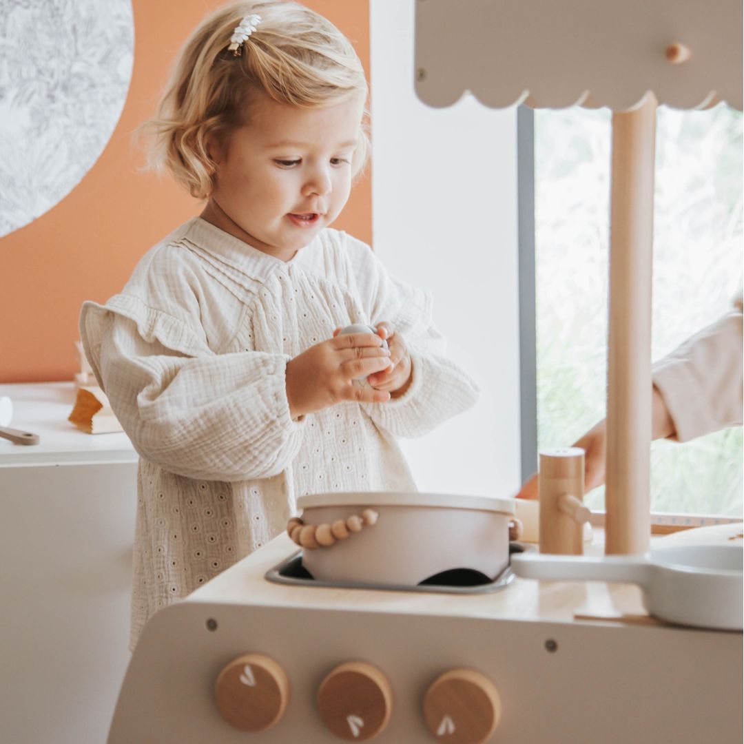 label label kinderkeuken bistro nougat | LLWT-34765 | 5