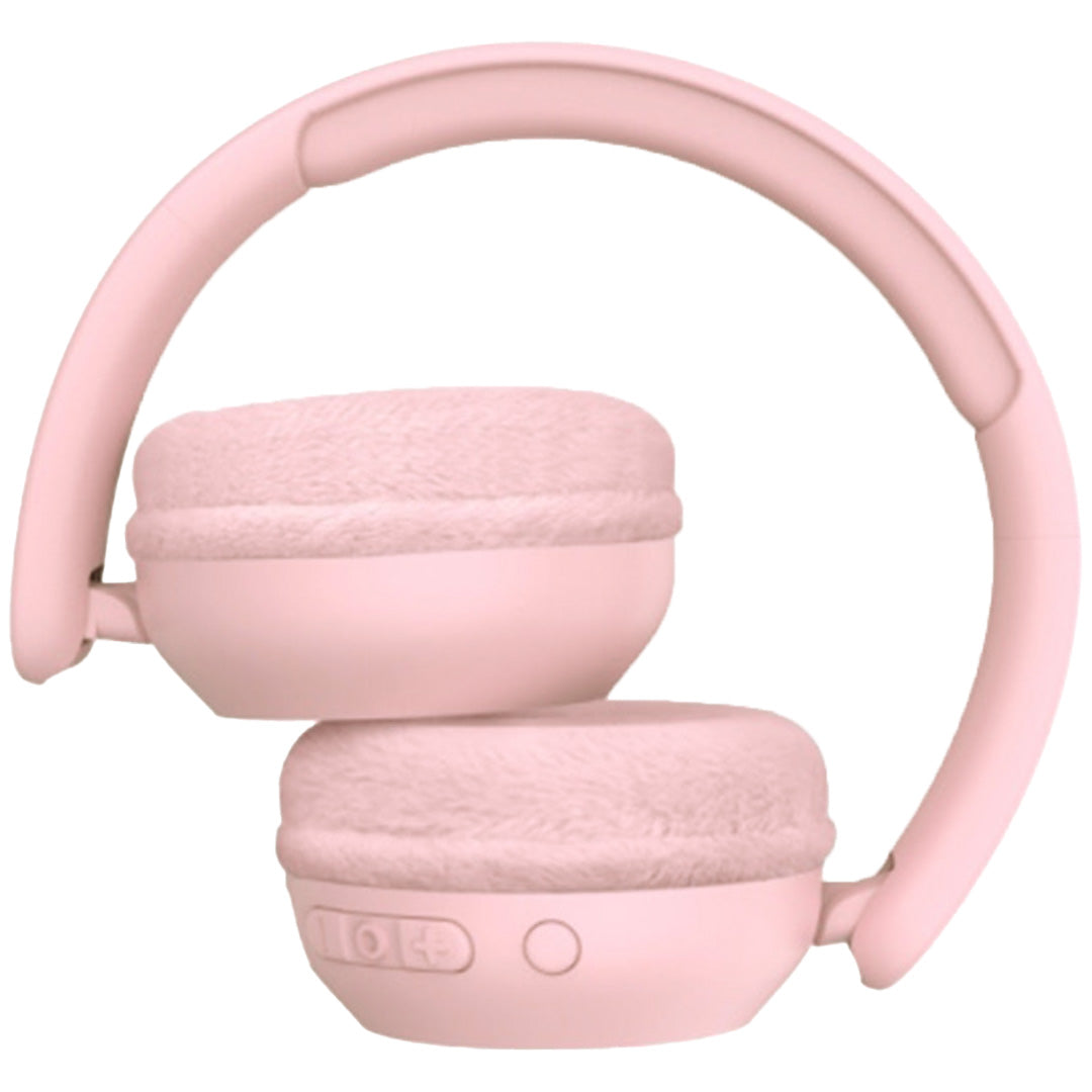 lalarma draadloze kinderkoptelefoon met licht - roze | 3