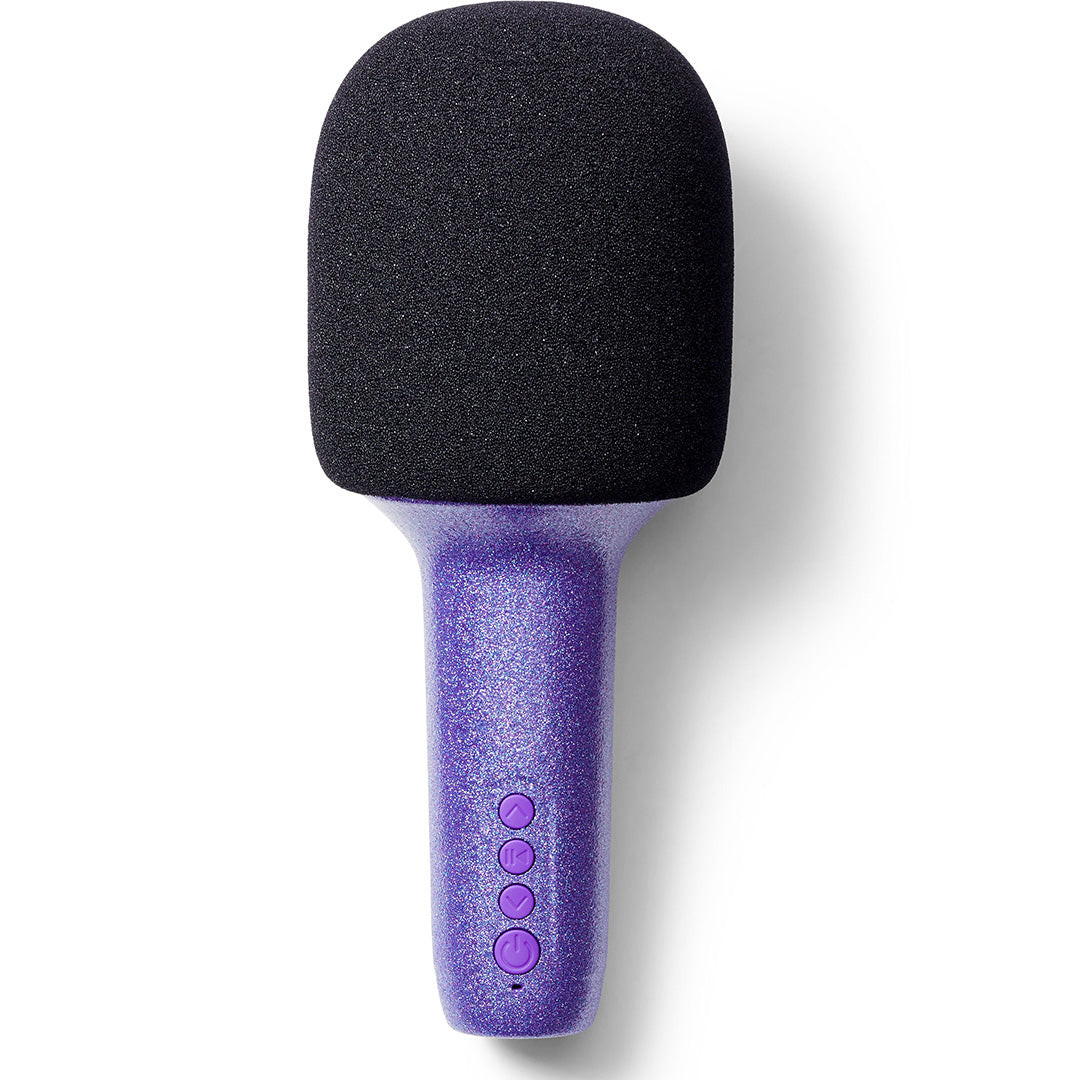 lalarma copenhagen karaoke microfoon glitter groove - paars | LALAR-GGM-PL | 1