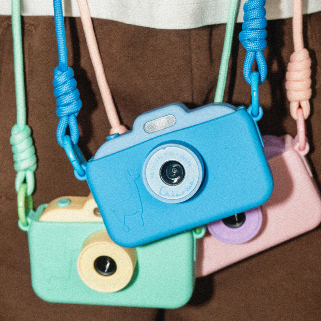 lalarma copenhagen kindercamera - blauw | LALAR-CAM-BB | 2