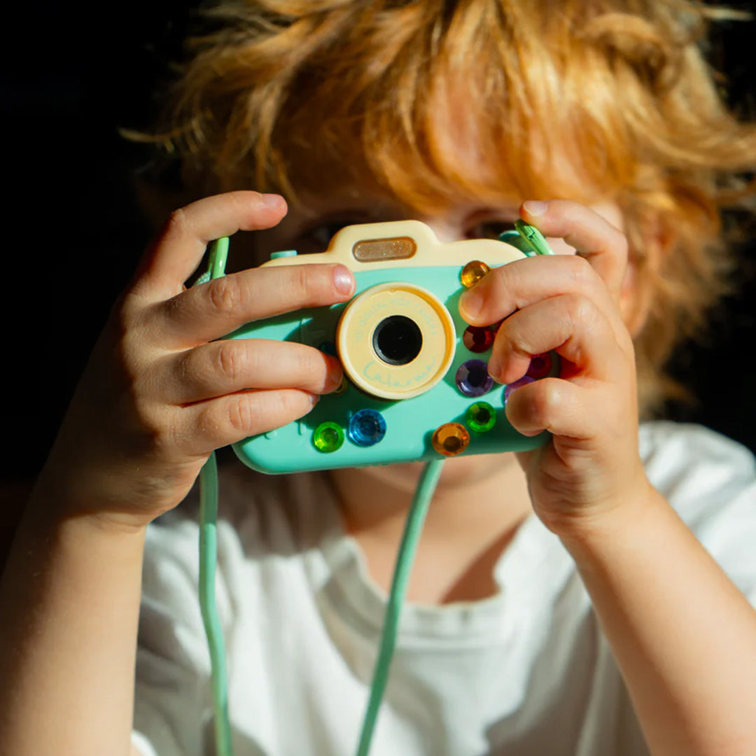 lalarma copenhagen kindercamera - geel | LALAR-CAM-YM | 2