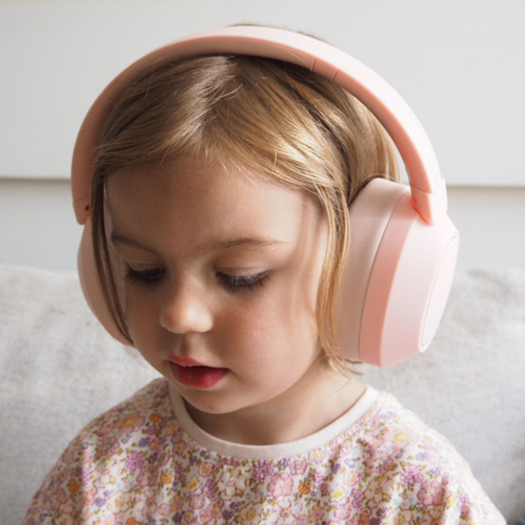 lalarma draadloze noise cancelling kinderkoptelefoon - roze | LALAR-NOICECAN-ROSE | 12