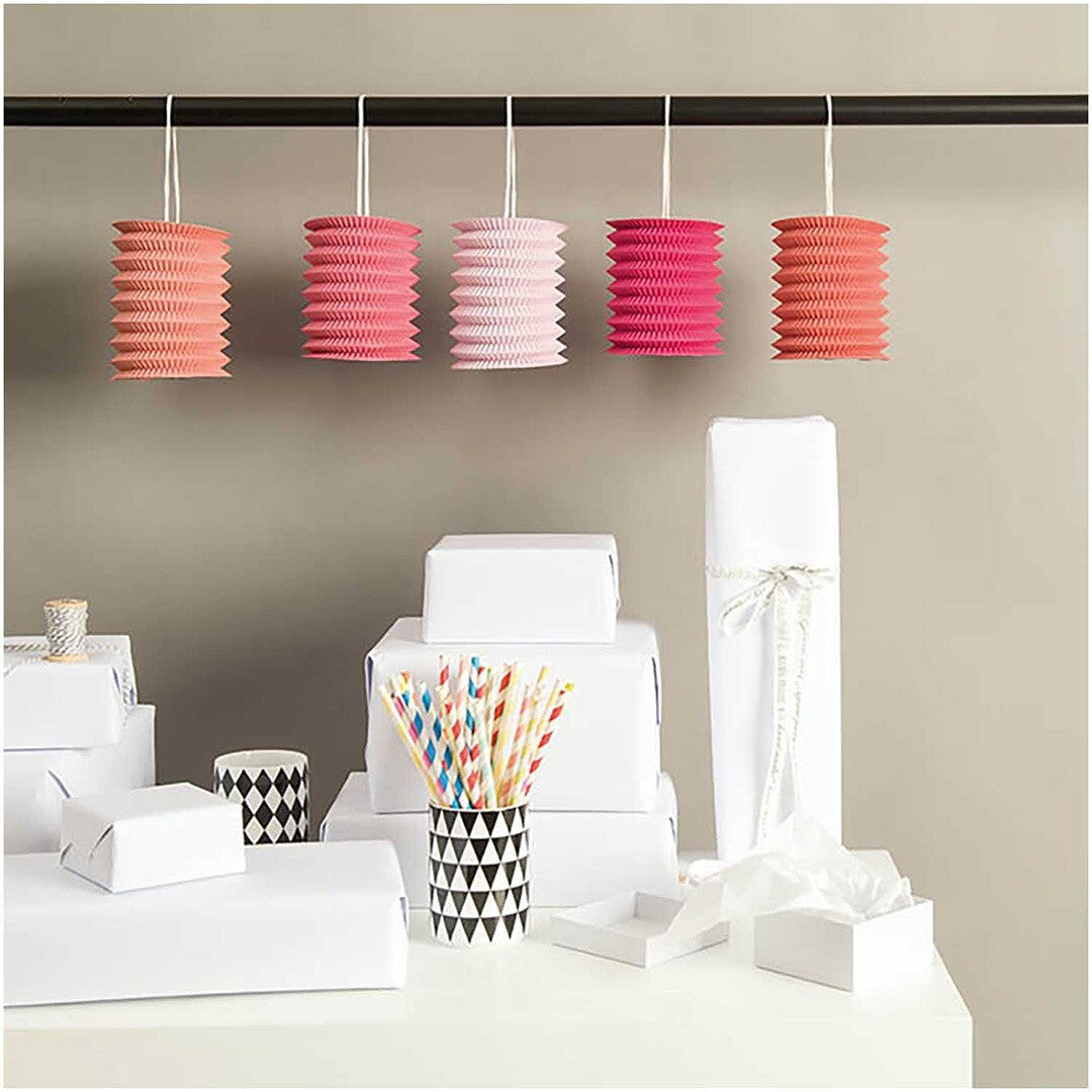 lampions papier - candy - 5st | 99001.71.06 | 1