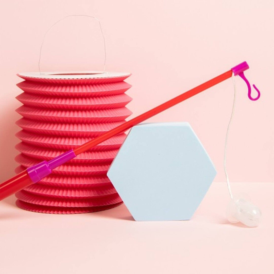 lampionstokje - rood | 23884 US | 1