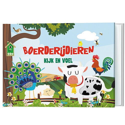 lantaarn publishers kijk- en voelboek boerderijdieren | 9789463543958 | 0
