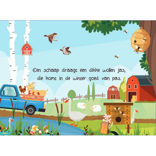 lantaarn publishers kijk- en voelboek boerderijdieren | 9789463543958 | 2