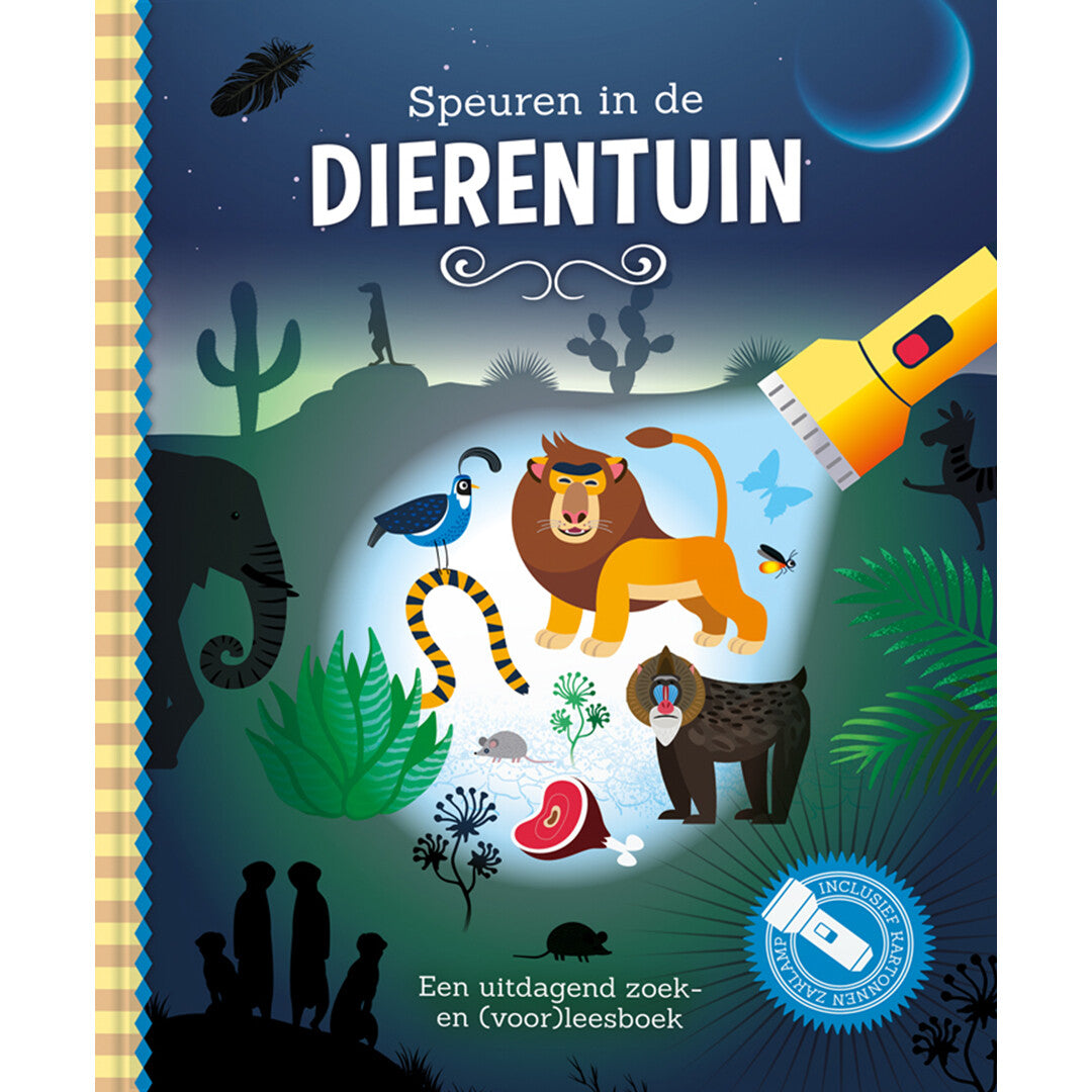 lantaarn publishers lees- en zoekboek speuren in de dierentuin | 9789461889560 | 0