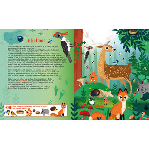 lantaarn publishers lees- en zoekboek speuren in de dierenwereld | 9789463545686 | 2