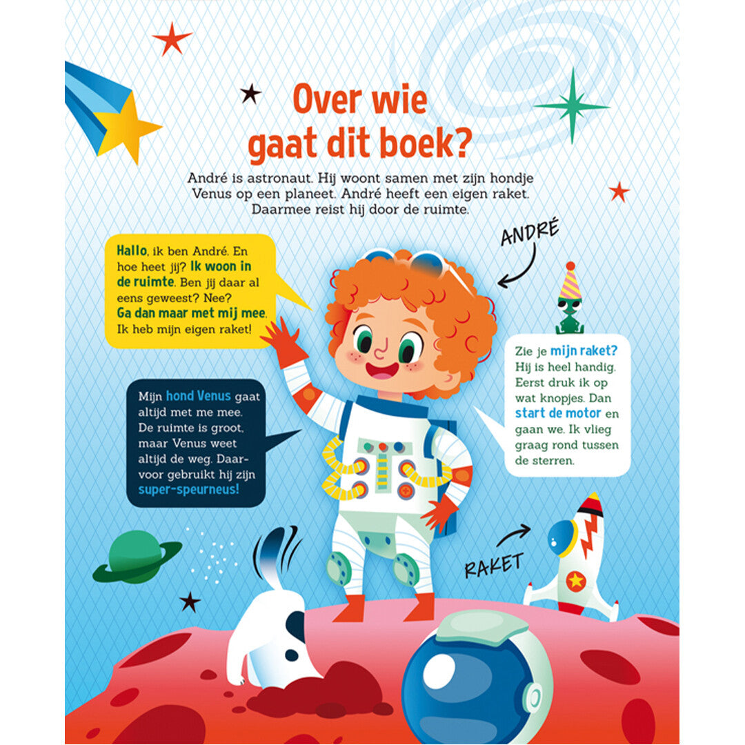 lantaarn publishers lees- en zoekboek speuren in de ruimte | 9789463544788 | 1
