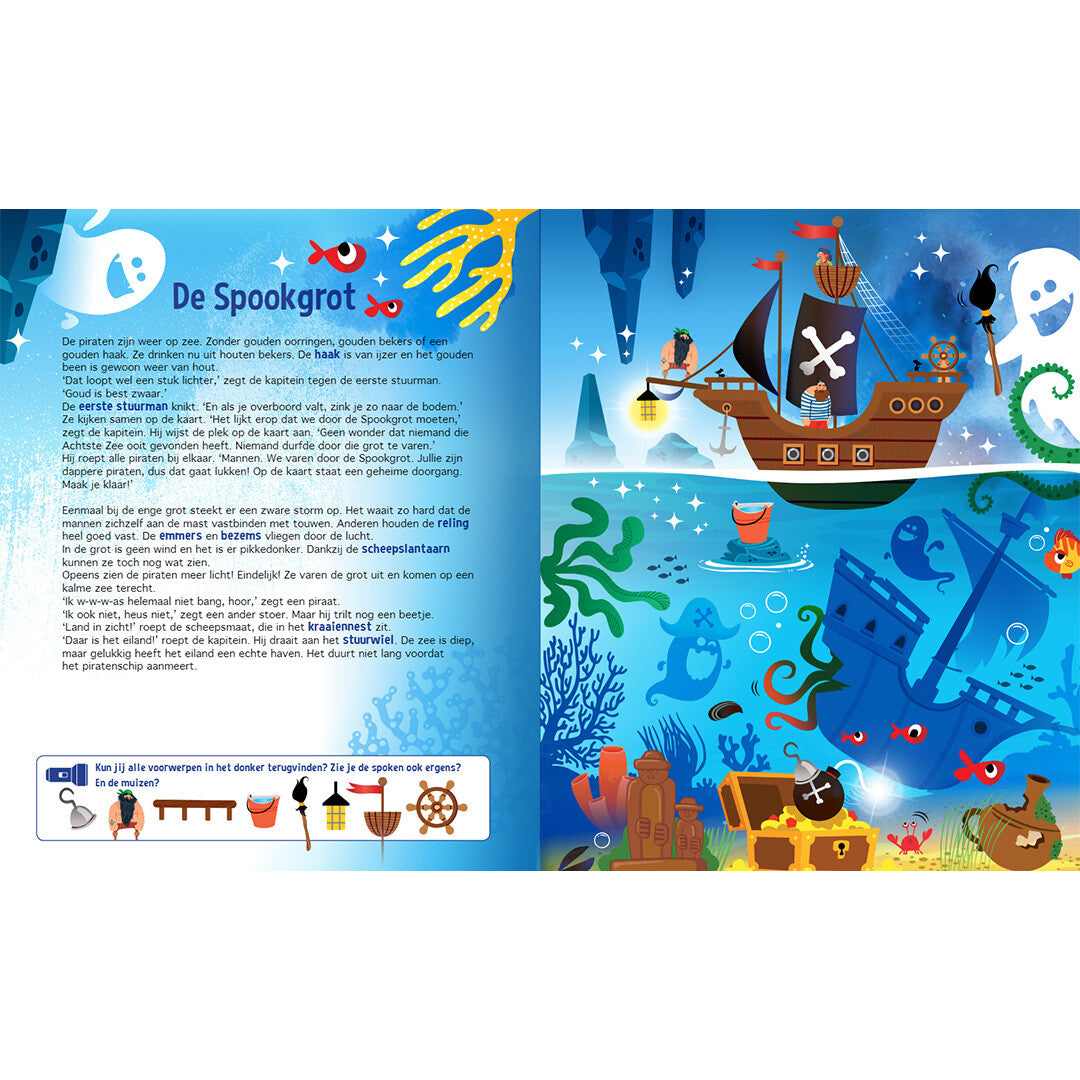 lantaarn publishers lees- en zoekboek speuren met piraten | 9789463548106 | 2