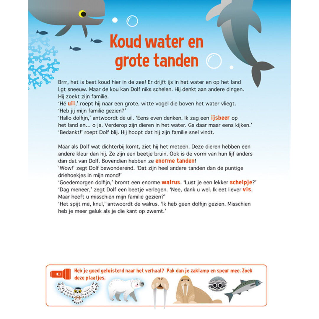 lantaarn publishers lees- en zoekboek speuren naar dolfijnen | 9789463544405 | 3