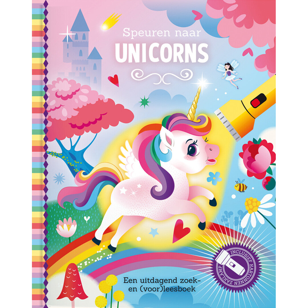 lantaarn publishers lees- en zoekboek speuren naar unicorns | 9789463547581 | 0