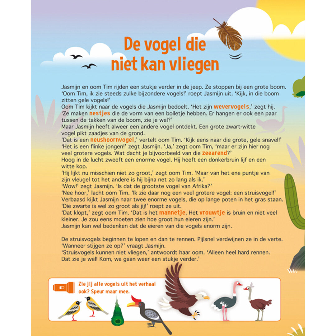 lantaarn publishers lees- en zoekboek speuren naar wilde dieren | 9789463547109 | 3