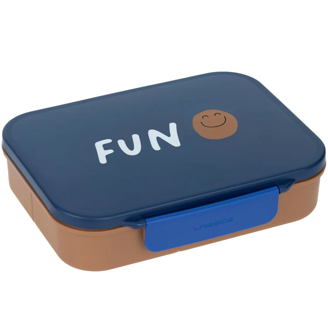 lässig bento-broodtrommel little gang - smile navy | LAS12100154004 | 1