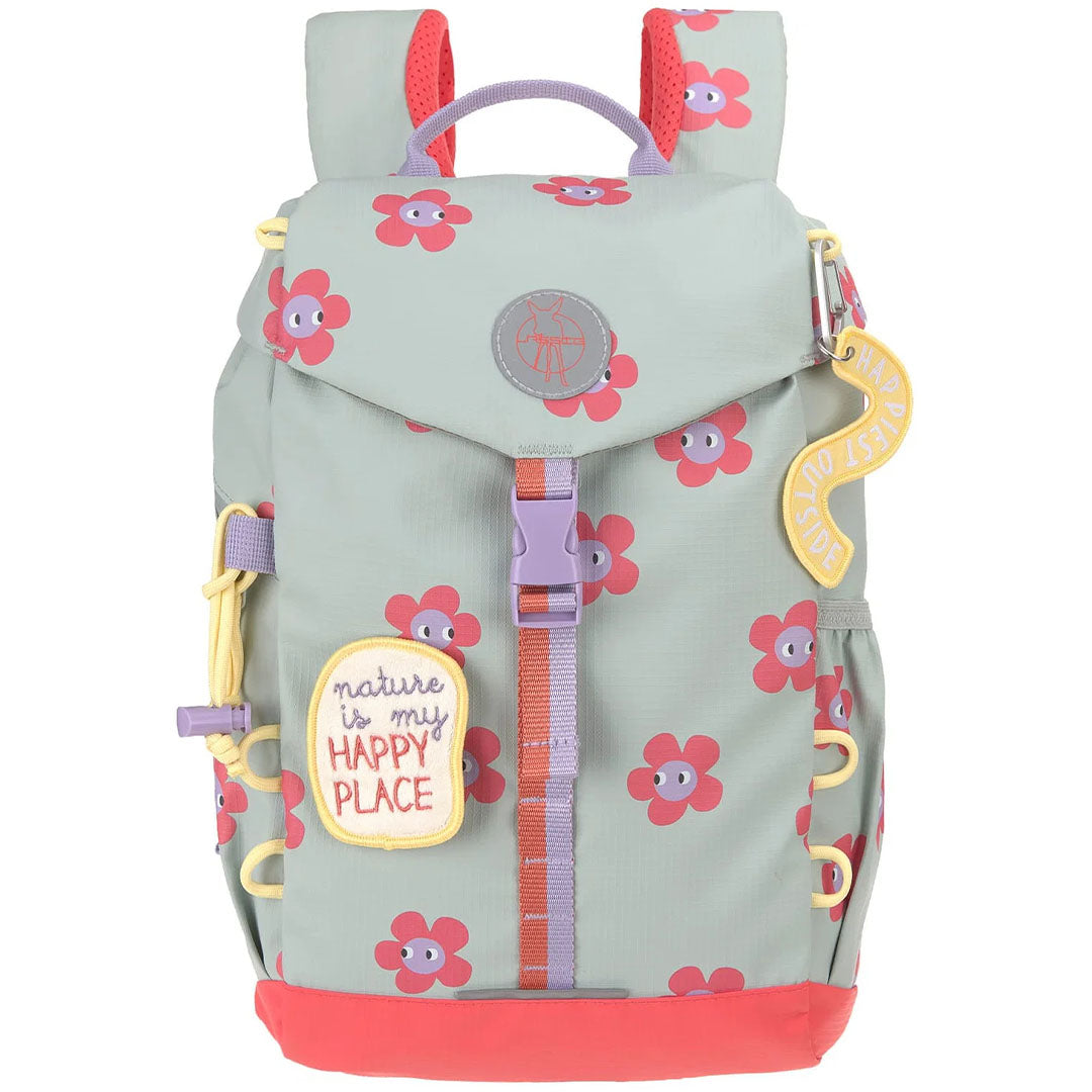 lässig kleuterrugzak outdoor happy trails - flower - 32 cm | LAS12030667050 | 