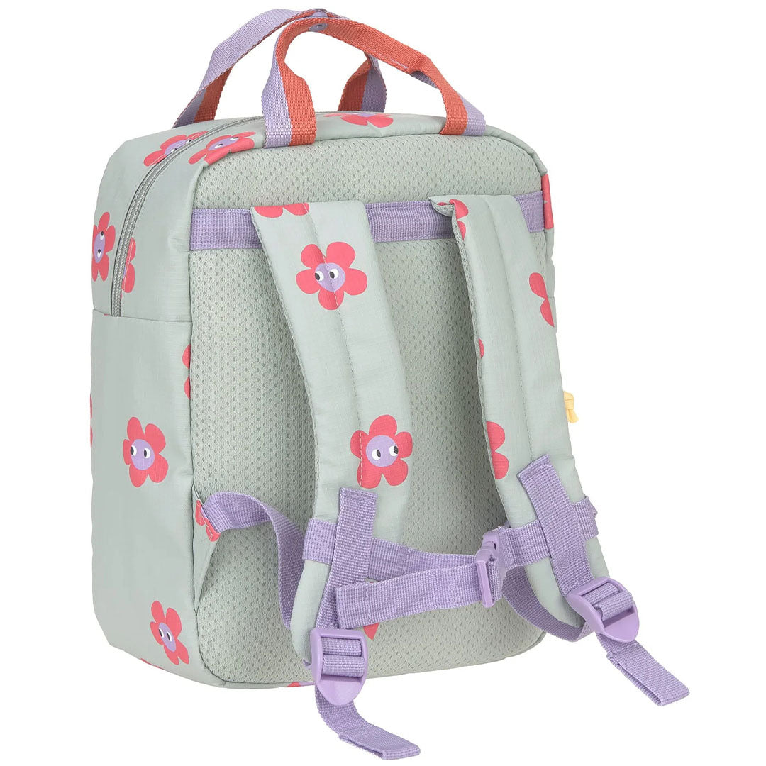 lässig kleuterrugzak vierkant happy trail - flower - 27 cm | LAS12030647050 | 4