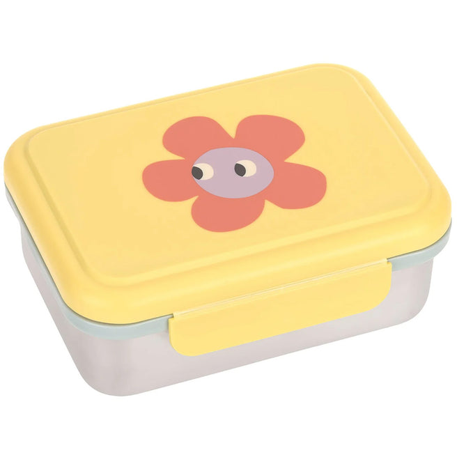 lässig rvs broodtrommel happy trails - flower | LAS12100297050 | 