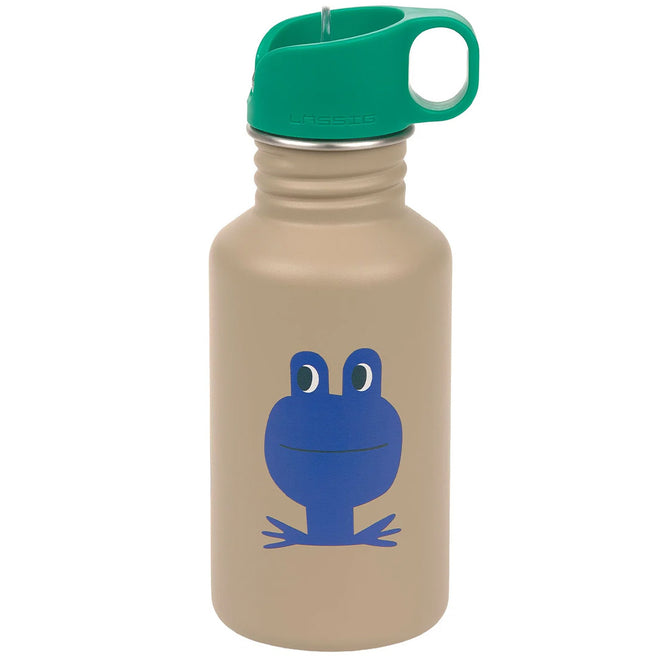 lässig rvs drinkfles happy trails - frog - 500 ml | LAS12100281019 | 