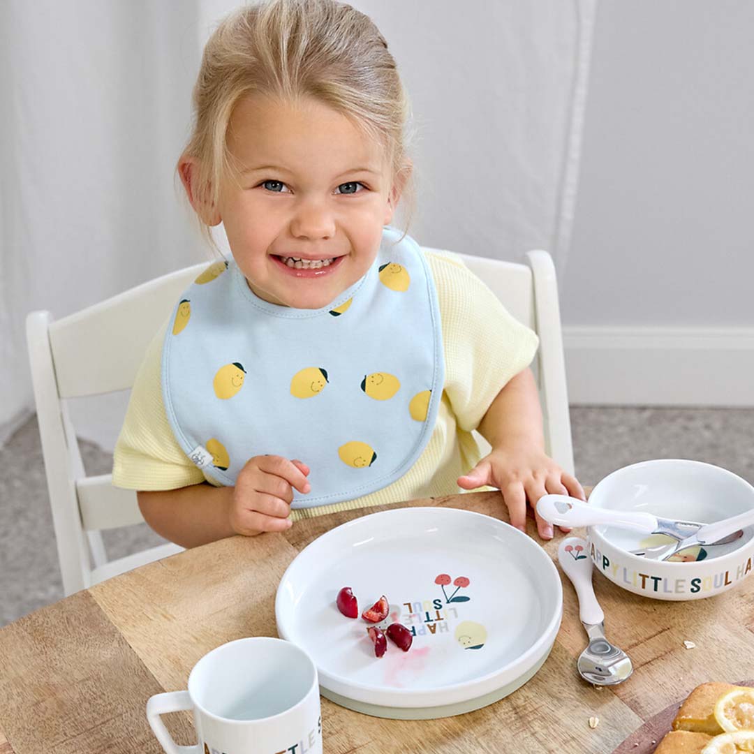 lässig slabbetjes happy fruits - lemon - 5st