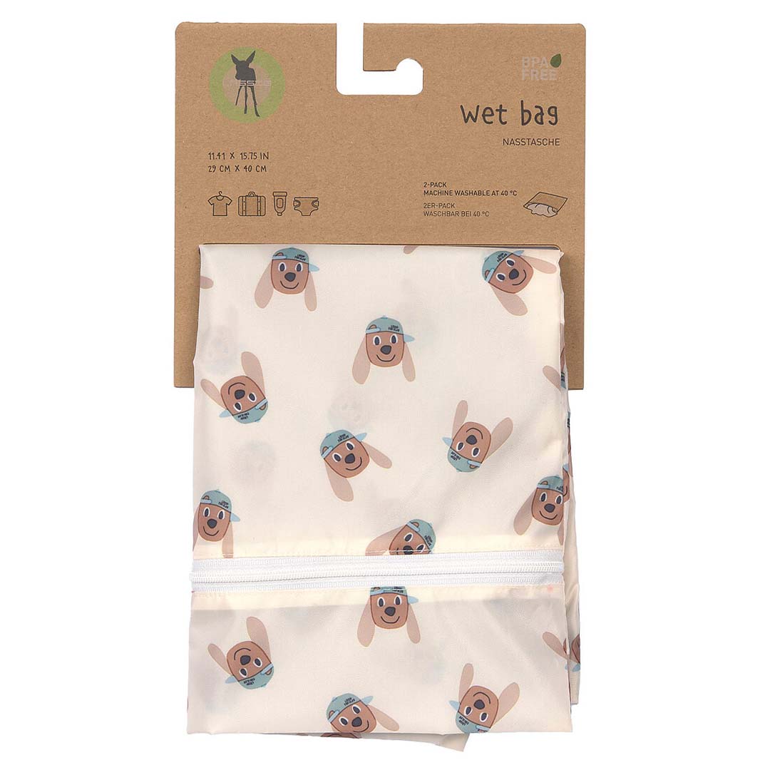 lässig waterproof opbergzak tiny team - dog - 2st