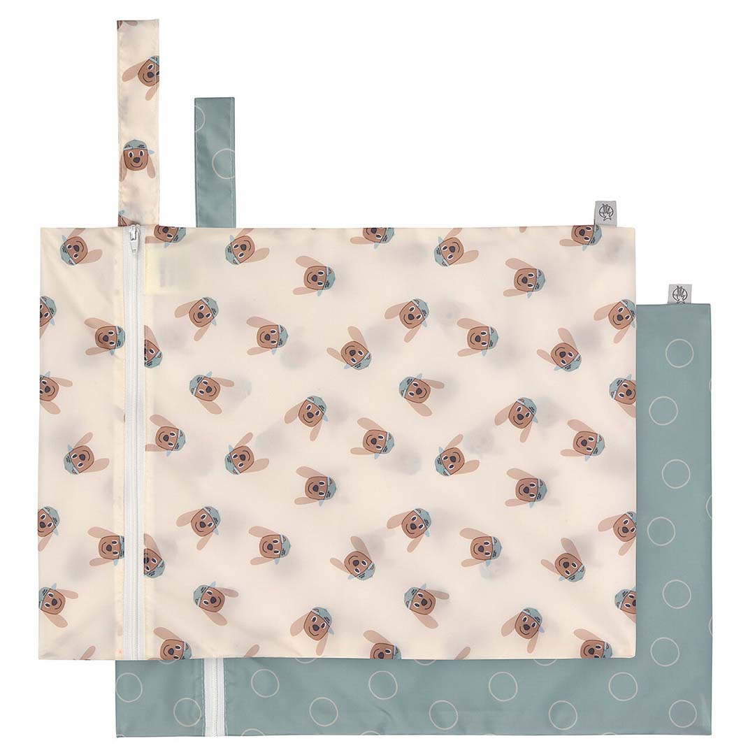 lässig waterproof opbergzak tiny team - dog - 2st