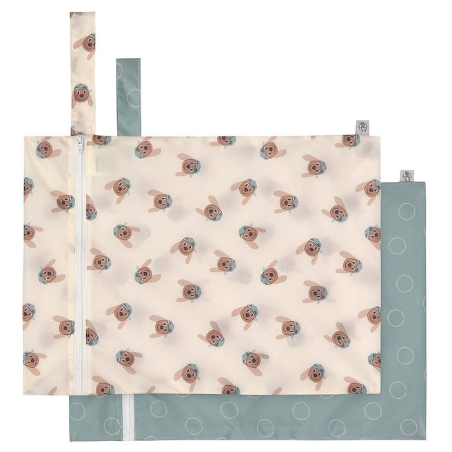 lässig waterproof opbergzak tiny team - dog - 2st