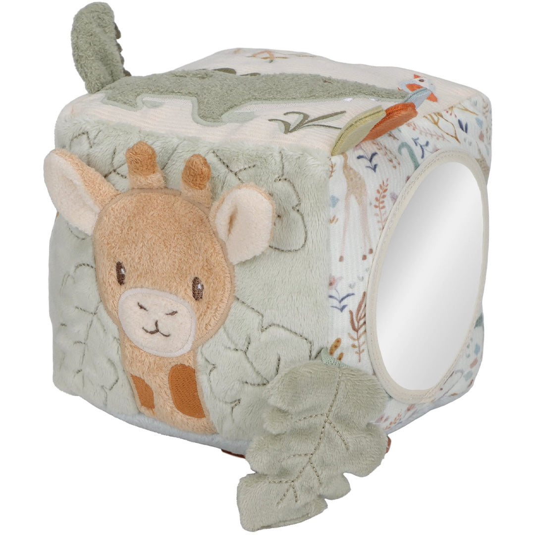 little dutch activiteitenkubus - safari friends | ld8309 | 