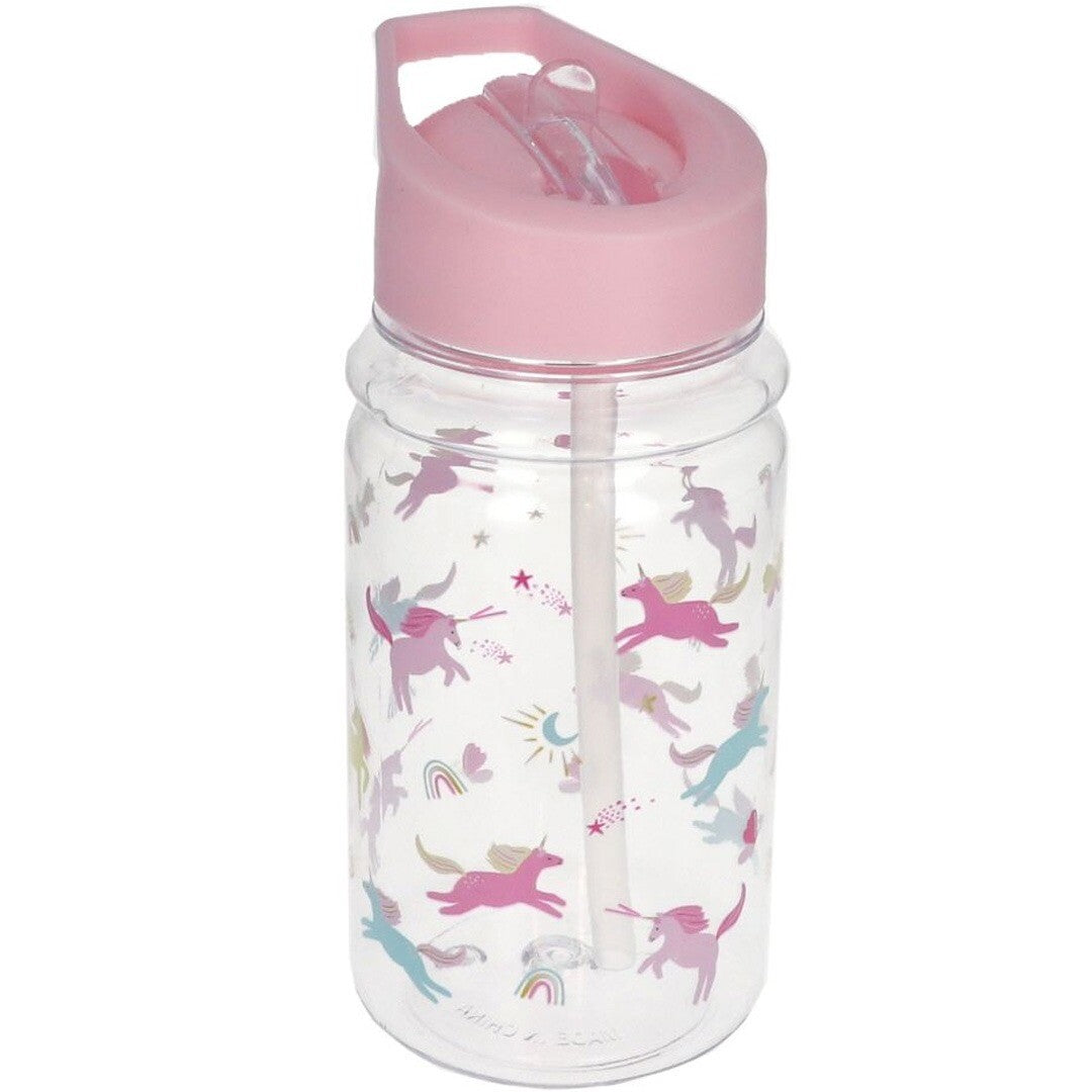 le petit souk drinkfles met rietje - eenhoorn - 250 ml | 33779 | 2