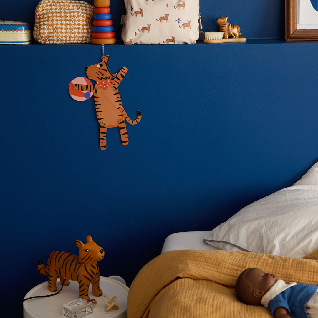 le petit souk kinderlamp tijger | 2