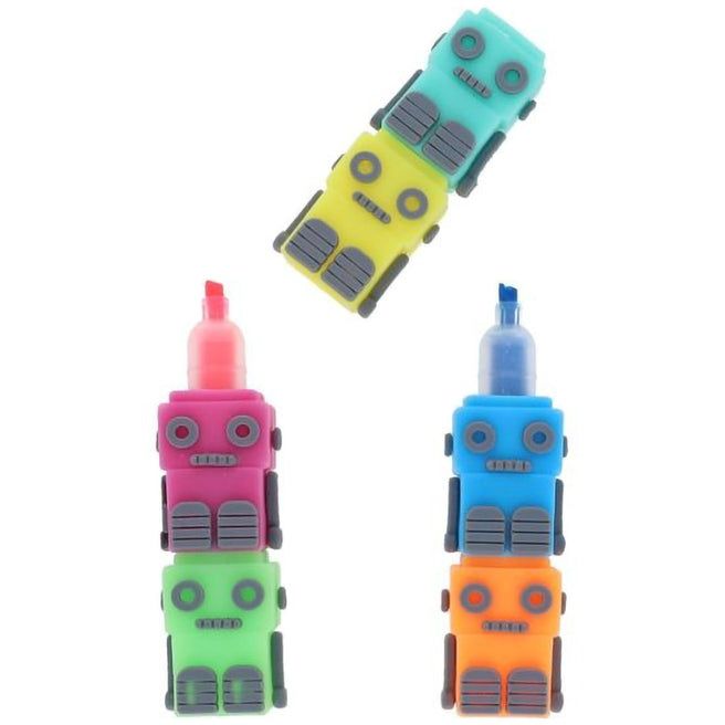 le petit souk markeerstift 6-in-1 - robot | 1