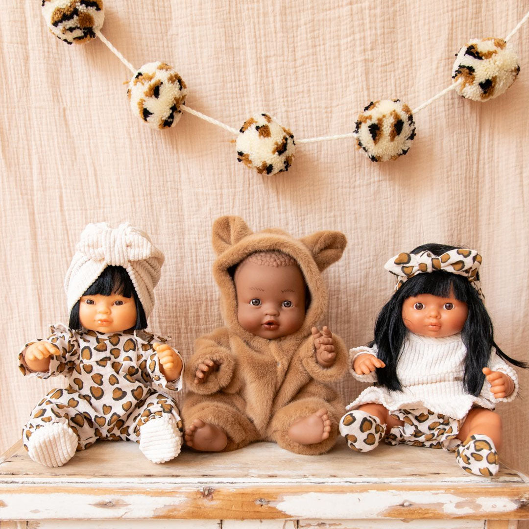 le petit souk poppenonesie beer - 30 cm | 35007 | 1