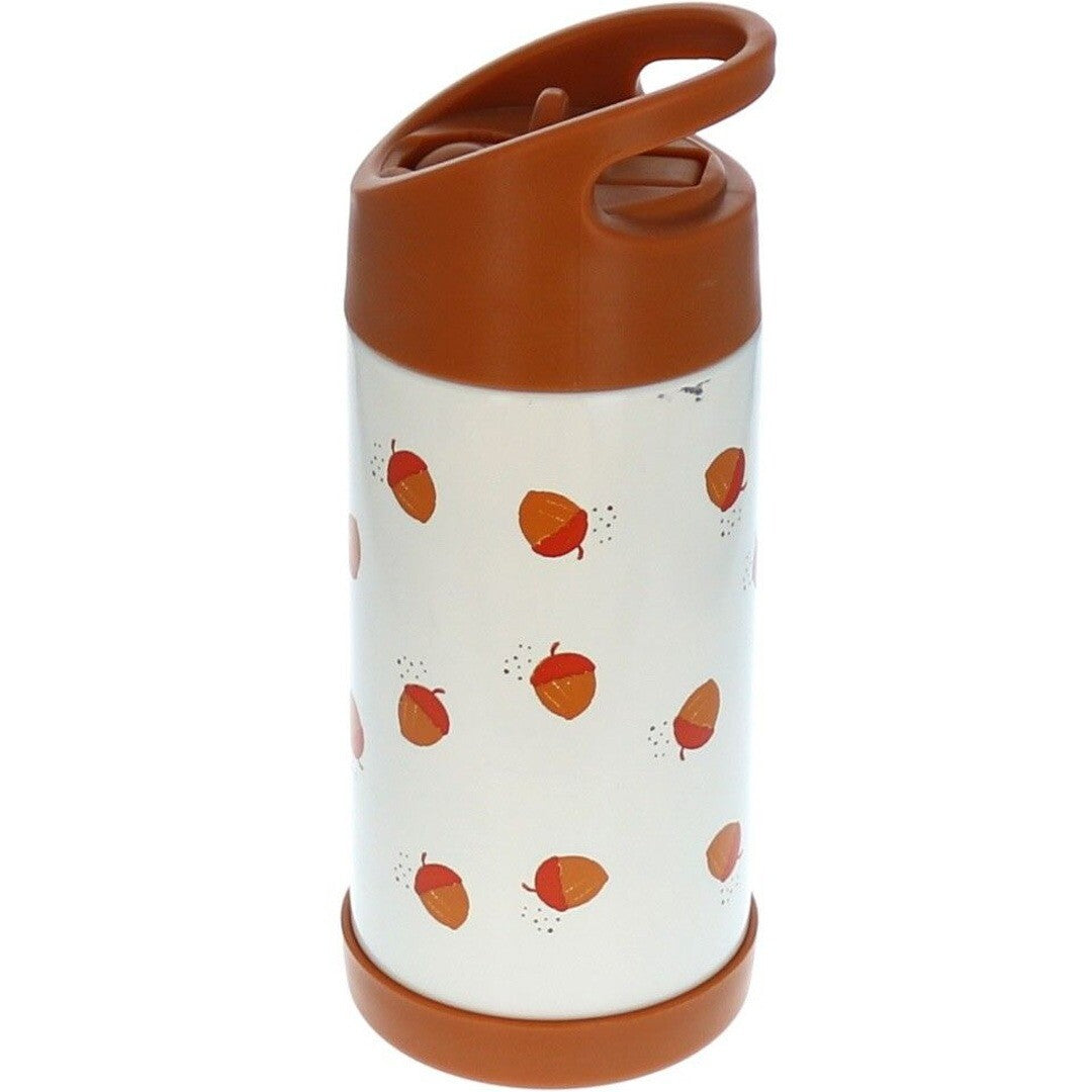 le petit souk rvs thermosfles met rietje - hazelnoten - 300ml | 33098 | 2