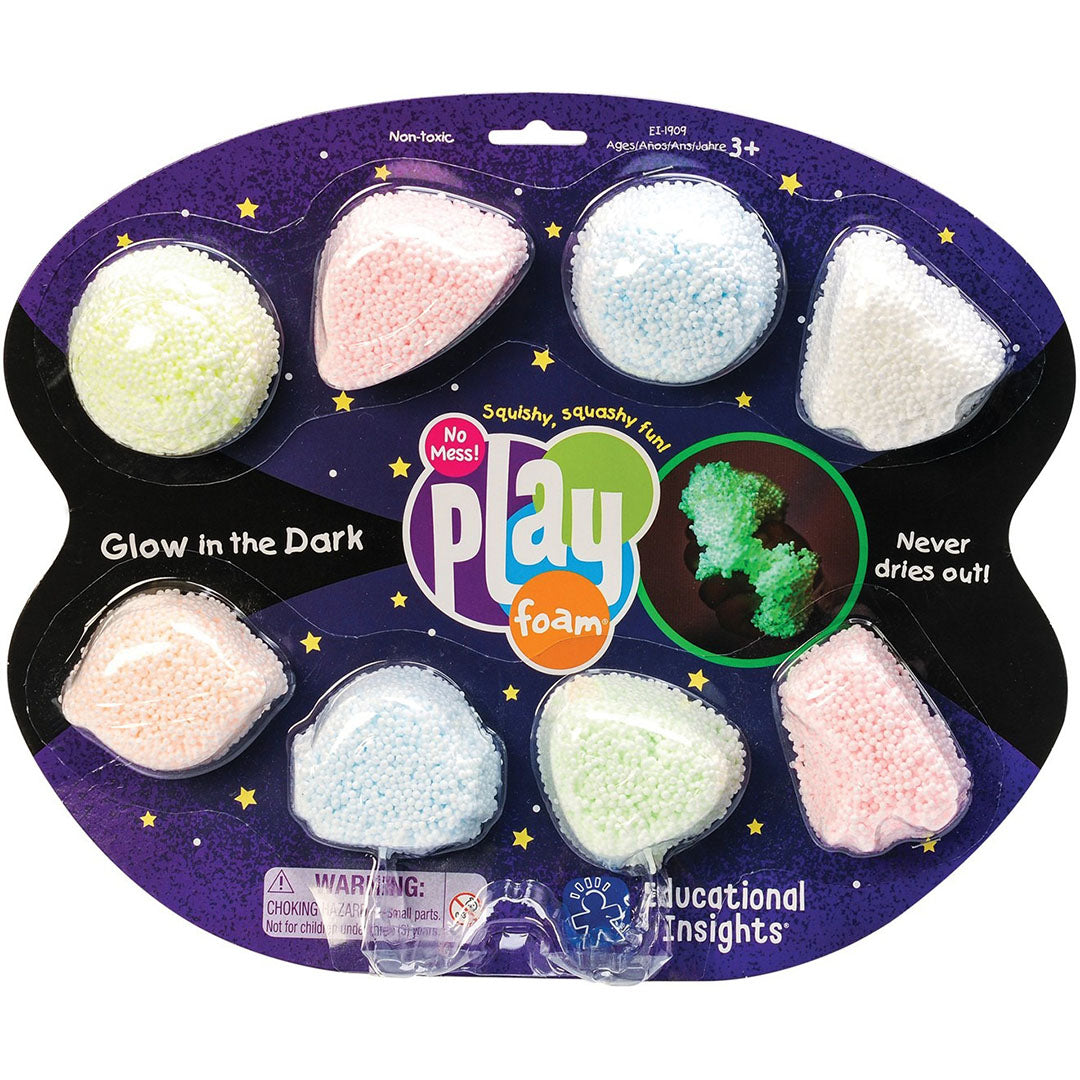 learning resources playfoam - glow in the dark - 8 kleuren | 1